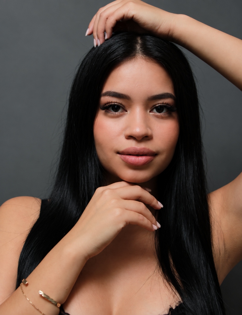 Retrato de Glenda OB, fundadora de Iconic Hair